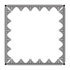frames in vintage style with elements of ornament, art, pattern, background, texture, Vector illustration eps 10, Art.