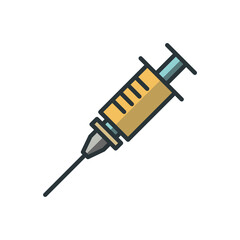 syringe icon design vector template