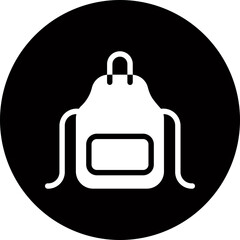 apron glyph icon