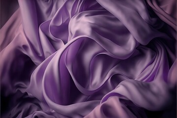 Fototapeta premium a purple fabric with a black background and a white border on the bottom of it.