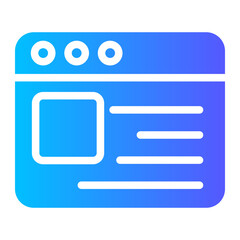 user gradient icon