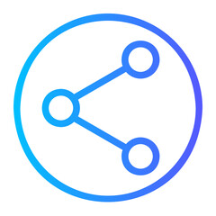 share gradient icon