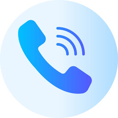 call gradient icon