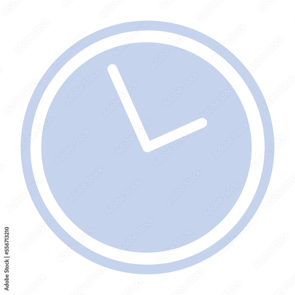 Poster grab this flat icon of timepiece