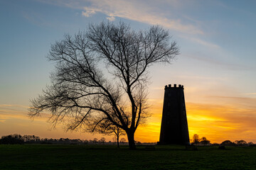 Old Mill at Sunset