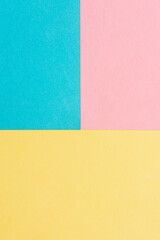 background three colors light blue pink yellow