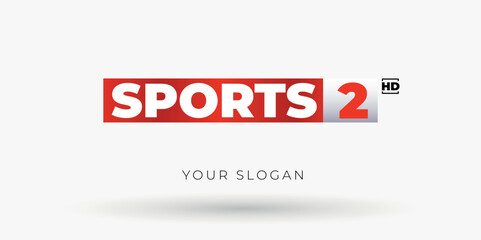 Professional TV Channel logo Concept template