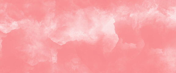 Soft pastel pink watercolour background painted on white paper texture.
Pink watercolor illustration on white paper texture. Pink watercolor background concept, vector.