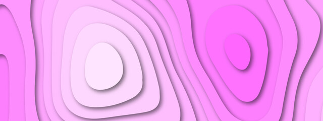Papercut abstract background with pink colour. Vector background with pink color paper cut shapes. Luxury pink abstract papercut background. pink color paper art illustration background.	