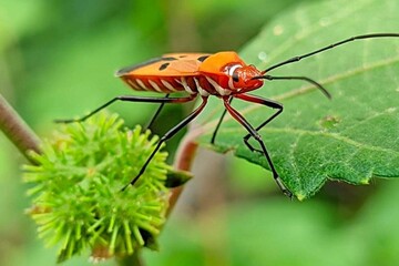 Bug on a leaf