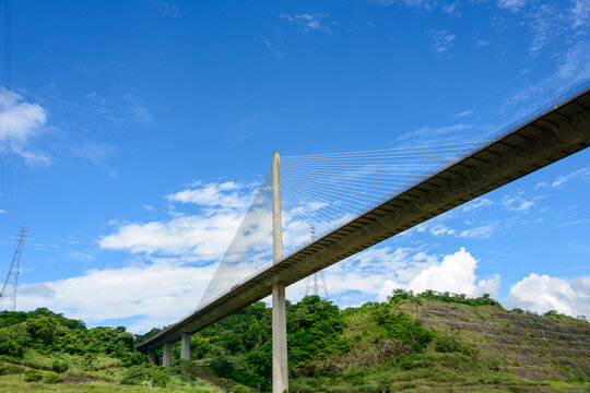 Centennial bridge on the Panama canal
