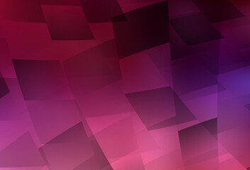 Dark Purple, Pink vector background in polygonal style.