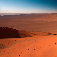 Naklejka na ściany i meble Views of Mars