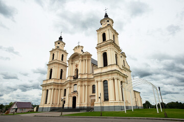 Catholic church in the village of Budslav