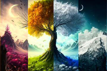 the 4 seasons of time