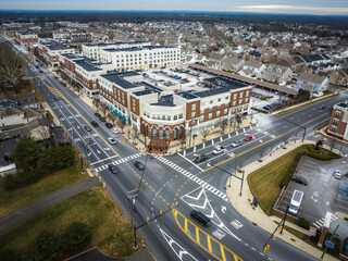 Aerial Drone of Real Estate in Robbinsville New Jersey 