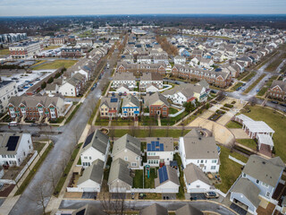 Aerial Drone of Real Estate in Robbinsville New Jersey 