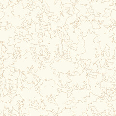 Two-color vector floral pattern. Design for wallpaper, wrapping paper, background, fabric. Vector seamless pattern with decorative climbing flowers.