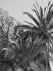 Malaga am Mittelmeer in Spanien