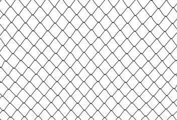Fototapeta premium Background of metal mesh or wire on a white background