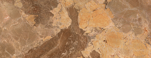 Brown terrazzo marble stone texture used for ceramic wall and floor tile