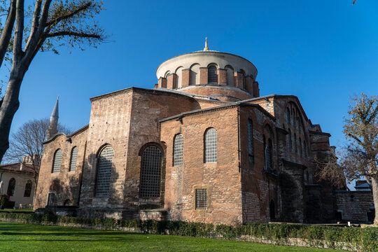 Hagia Irene church . Istanbul, Turkey