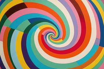 Fototapeta na wymiar abstract colorful rainbow swirl background wallpaper, 
