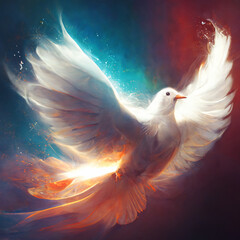 White Dove Holy Spirit - 556754251