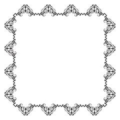 frames in vintage style with elements of ornament, art, pattern, background, texture, Vector illustration eps 10, Art.