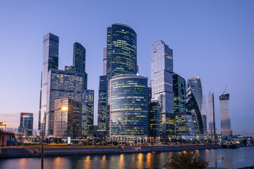 Plakat Moscow International Business Center 