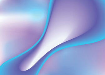Fluid background with liquid dynamic elements and shapes.