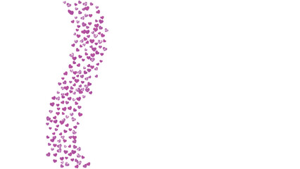 Valentine Sale Confetti. Greeting Border For Present. Romance Frame. Pink Retro Backdrop. Beautiful Illustration For Girl. Rose Holiday Design. Red Valentine Sale Confetti.