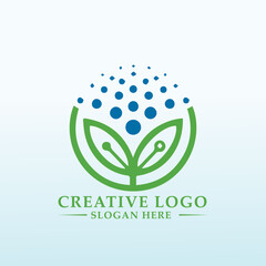 Design a logo for an agricultural company with international growth