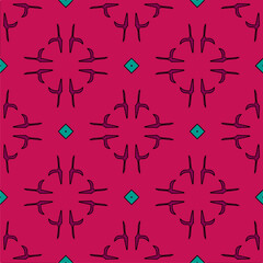 Abstract ethnic rug ornamental seamless pattern.Perfect for fashion, textile design, cute themed fabric, on wall paper, wrapping paper, fabrics and home decor.