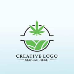 fresh and intelligent logo for a craft cannabis cultivator
