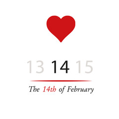 The 14th of February