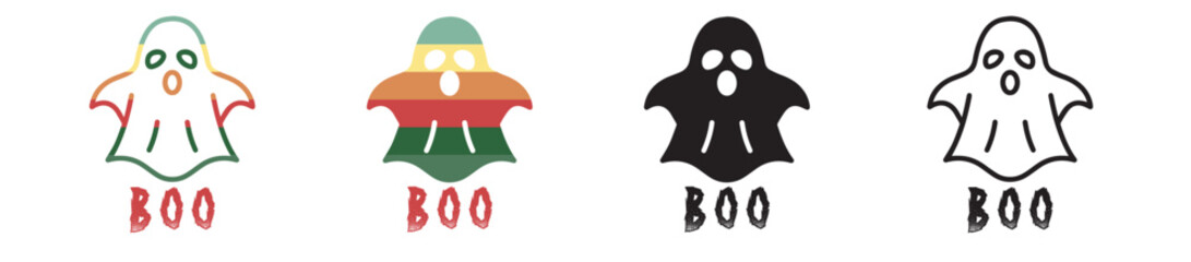 Halloween Cute Boo Ghost