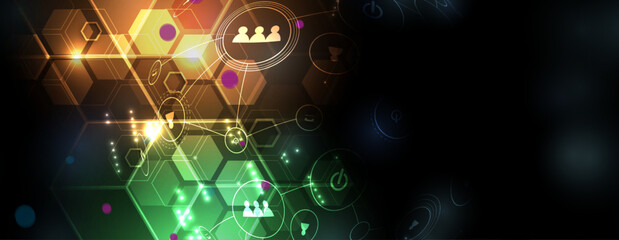 abstract futuristic fade computer technology business background