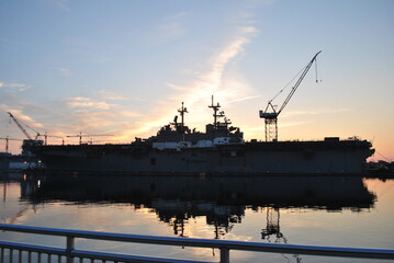 cranes in port © John