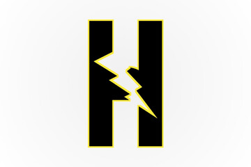 Obraz premium vector logo of a company engaged in electricity