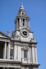 Fototapeta na wymiar Saint Paul´s Cathedral in London, England Great Britain 