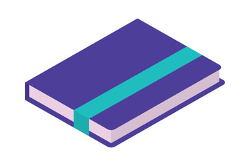 purple notebook icon