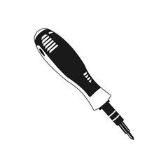 The best Computer Screwdriver Icons Vector. Symbol illustration in trendy style. Suitable for various purposes.