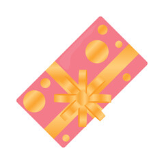 pink gift box
