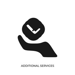 The best Additional Service icon vector. Symbol illustration in unique trendy style. From Online Store icons theme collections. Suitable for many purpose.