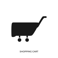 The best Shopping Cart icon vector. Symbol illustration in unique trendy style. From Online Store icons theme collections. Suitable for many purpose.