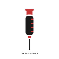 The best syringe icon vector illustration in various trendy mode. Editable graphic resources for many purposes. 