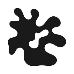 irregular abstract ornament vector, spontaneous imagination design style.