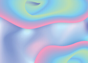 Fluid background with liquid dynamic elements and shapes.