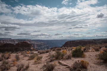 Góry w rezerwacie Indian. Grand Canyon USA Arizona.